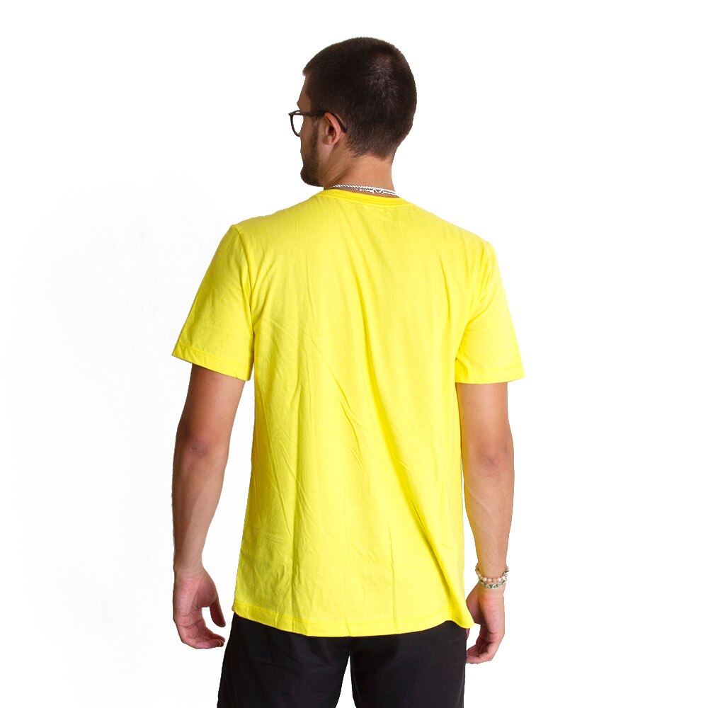 Fighting Duck, Nike, Yellow, Crew Neck, Cotton, Men, Football, 456690